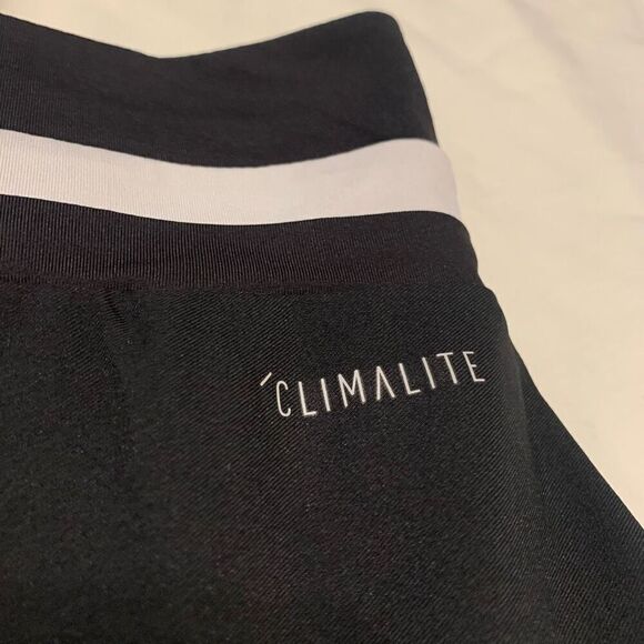 Adidas Climate Sz L Tennis Golf Pull On athletic Shorts Skort Skirt black - Picture 7 of 8